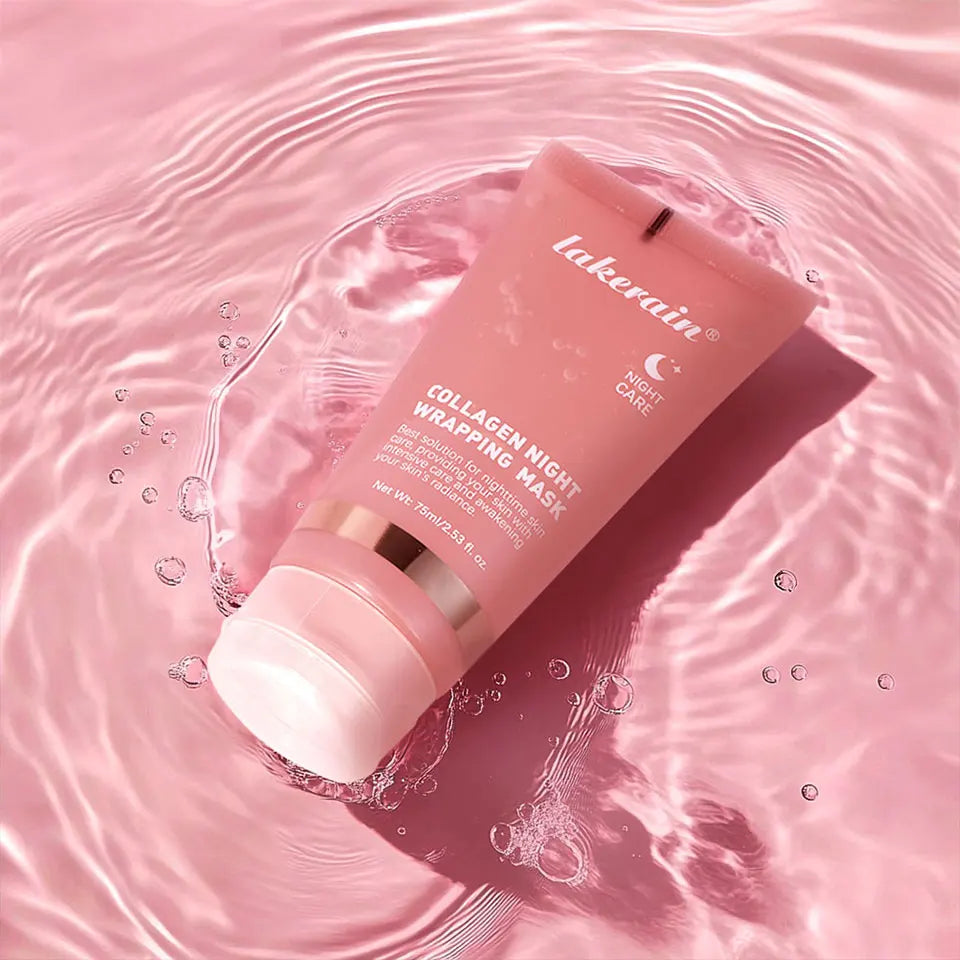 Lakerain Collagen Night Wrapping Mask – Elasticity & Hydration Boost for Glowing Skin
