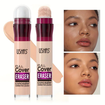 Sponge Head Liquid Foundation & Concealer – Flawless Coverage with Built-In Applicator