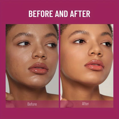 Sponge Head Liquid Foundation & Concealer – Flawless Coverage with Built-In Applicator