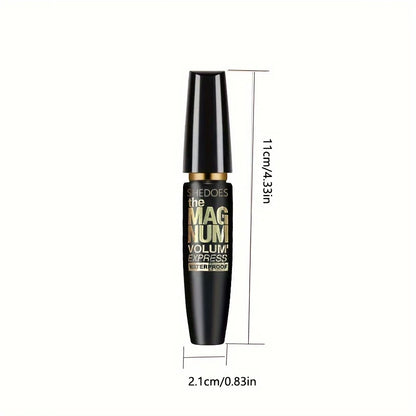 4D Black Liquid Fiber Mascara – Thickening, Lengthening, Curling & Waterproof Formula