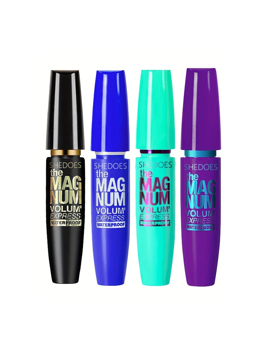 4D Black Liquid Fiber Mascara – Thickening, Lengthening, Curling & Waterproof Formula