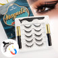 Magnetic Eyelashes Kit, Long Lasting and Reusable Magnetic Lashes Natural Look, Eyelashes with Magnetic Eyeliner, Easy to Wear