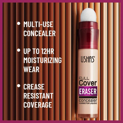 Sponge Head Liquid Foundation & Concealer – Flawless Coverage with Built-In Applicator