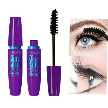 4D Black Liquid Fiber Mascara – Thickening, Lengthening, Curling & Waterproof Formula