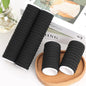 50/100pcs Black Hair Bands – High Elastic Hair Ties for Women & Girls`