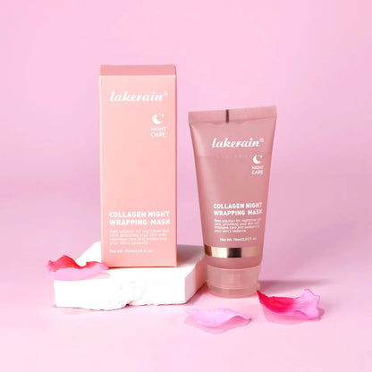 Lakerain Collagen Night Wrapping Mask – Elasticity & Hydration Boost for Glowing Skin