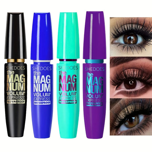 4D Black Liquid Fiber Mascara – Thickening, Lengthening, Curling & Waterproof Formula